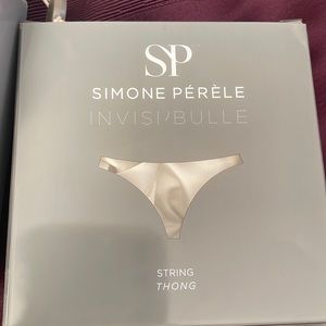 Simone Perele white string thong